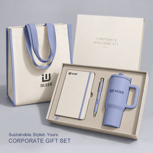 Ensemble cadeau promotionnel d'été avec logo personnalisé, accessoires rafraîchissants personnalisés, collection verte tendance - Product Image 2