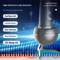 Appareil d'analyse de la peau du visage IA - Dermatoscope à usage domestique avec soins du visage et masseur portable, appareil de beauté tendance 2026