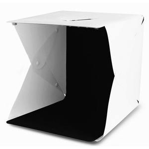 Caja de Luz Plegable para Fotografía de 14 Pulgadas con 2 Filas de Luces LED, Alimentación USB, para Fotografía de Productos - Product Image 2