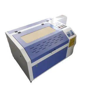 Máquina de corte láser CO2, grabador láser, 2030, 4060mm, con eje rotativo, máquinas de sellos de goma láser 3D