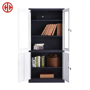 Knocked-down Structure Metal Furniture Steel Storage Filing Cabinet with 3 Shelves Modern Filing Cabinets Home Office