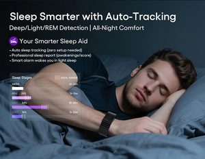 Nouveau bracelet intelligent de santé ECG PPG imperméable à l'eau pour hommes et femmes, sans écran, tendance et sportif - Product Image 6