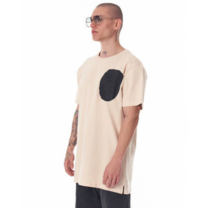 Camiseta Extra Grande para Hombre de Alta Calidad OEM, Suave y Transpirable, de Algodón, Estampada con Patrón Sólido y Logotipo Personalizado, Venta al Por Mayor - Product Image 4