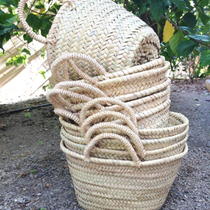 Paniers en paille marocains de qualité supérieure - Product Image 1