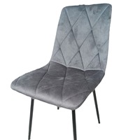 Maroc crème dossier haute couture velours chaise de salle à manger bonne mousse beauté tissu chaise salle à manger luxe solide chaise de salle à manger