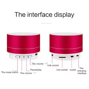 2025 nueva tendencia juegos de regalo de Promoción Comercial altavoz Bt portátil inalámbrico con cargador 2 en 1 para regalo electrónico A10 - Product Image 4