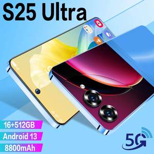 Ásia Mais Vendidos 2025 Nova Chegada S25 Ultra AI Telefone Inteligente HD Câmera Dupla Desbloqueado Celular com Stylus Suporte YouTube - Product Image 2
