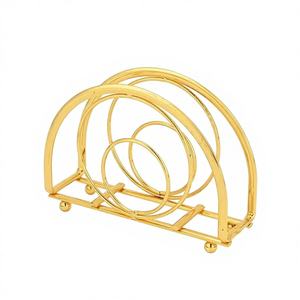 Servilletero CASAMAX WL AS-9818A Country Gold - 13*9.8*4 cm, China - Product Image 1