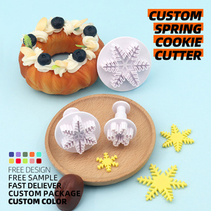 Set <span class=keywords><strong>di</strong></span> 3 Stampi per Decorazione Torte a Forma <span class=keywords><strong>di</strong></span> <span class=keywords><strong>Fiocco</strong></span> <span class=keywords><strong>di</strong></span> <span class=keywords><strong>Neve</strong></span> Bianco, <span class=keywords><strong>Tagliabiscotti</strong></span> in Plastica a Forma <span class=keywords><strong>di</strong></span> Cuore Personalizzati, Utensili da Forno - Product Image 2