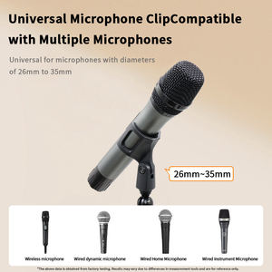 Soporte de Micrófono Corto y Resistente para Pedidos al por Mayor, Brazo de Micrófono Compacto para Escritorio con Protección de Mesa para Transmisión en Vivo - Product Image 4