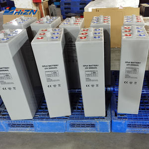 공장 직판 <span class=keywords><strong>OPZV</strong></span> 2V 2000Ah GEL 튜블러형 납축전지 CE 인증 딥 사이클 태양광 통신용 - Product Image 2