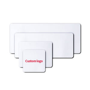 Alfombrilla de Ratón Personalizada en Blanco y Negro para Sublimación, Alfombrilla de Goma Redonda para Impresión por Transferencia de Calor por Sublimación - Product Image 4