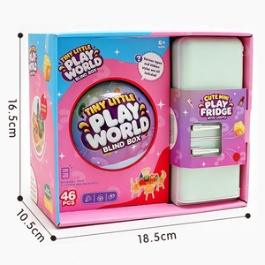 Mini Frigorifero Luminoso per Giochi di Ruolo con Sfera Misteriosa, Meraviglie Infantili, Divertenti Giocattoli Fai-da-Te, Set da Collezione Carino e Trendy - Product Image 6