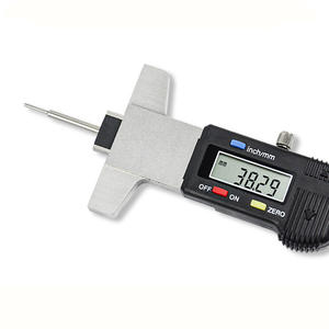 เกจวัดความลึกของเกลียวยางระบบดิจิทัล,เกจวัดความลึกของยางรถเกจวัดความลึกพร้อมแถบวัดความลึกยาวทำจากสเตนเลสสตีลคุณภาพสูง0-30มม. - Product Image 2