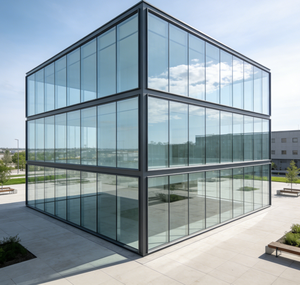 Diseño de Lujo con Muro Cortina de Vidrio, Estructura de Acero, Construcción Comercial, Biblioteca, Librería, Concesionario de Autos, Museo - Product Image 6