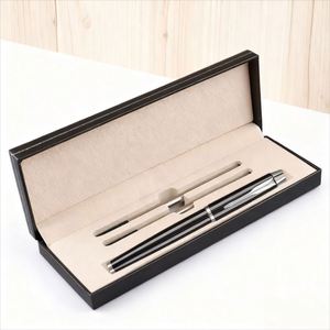Best-selling Metal Ballpoint <b>Pen</b> 0.5mm with Custom Logo Gift <b>Box</b> Set for Office & School Use - Product Image 2