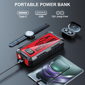2026 Potente Avviatore d'Emergenza <span class=keywords><strong>per</strong></span> Auto <span class=keywords><strong>12V</strong></span> con Condensatore 12000A 10000A 8000A, Caricabatterie e Power Bank ODM - Product Image 5