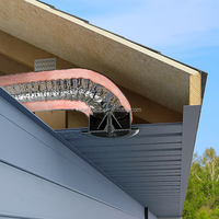 Nouveau conduit flexible isolé en polyester résistant aux produits chimiques, à haute résistance, résistant à la chaleur, pour la fabrication de systèmes HVACR