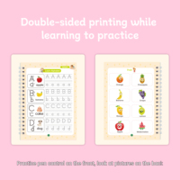 Cahier d'Écriture Réutilisable pour l'Apprentissage Précoce des Enfants, Exercice de Flexibilité des Doigts, Jouet Éducatif