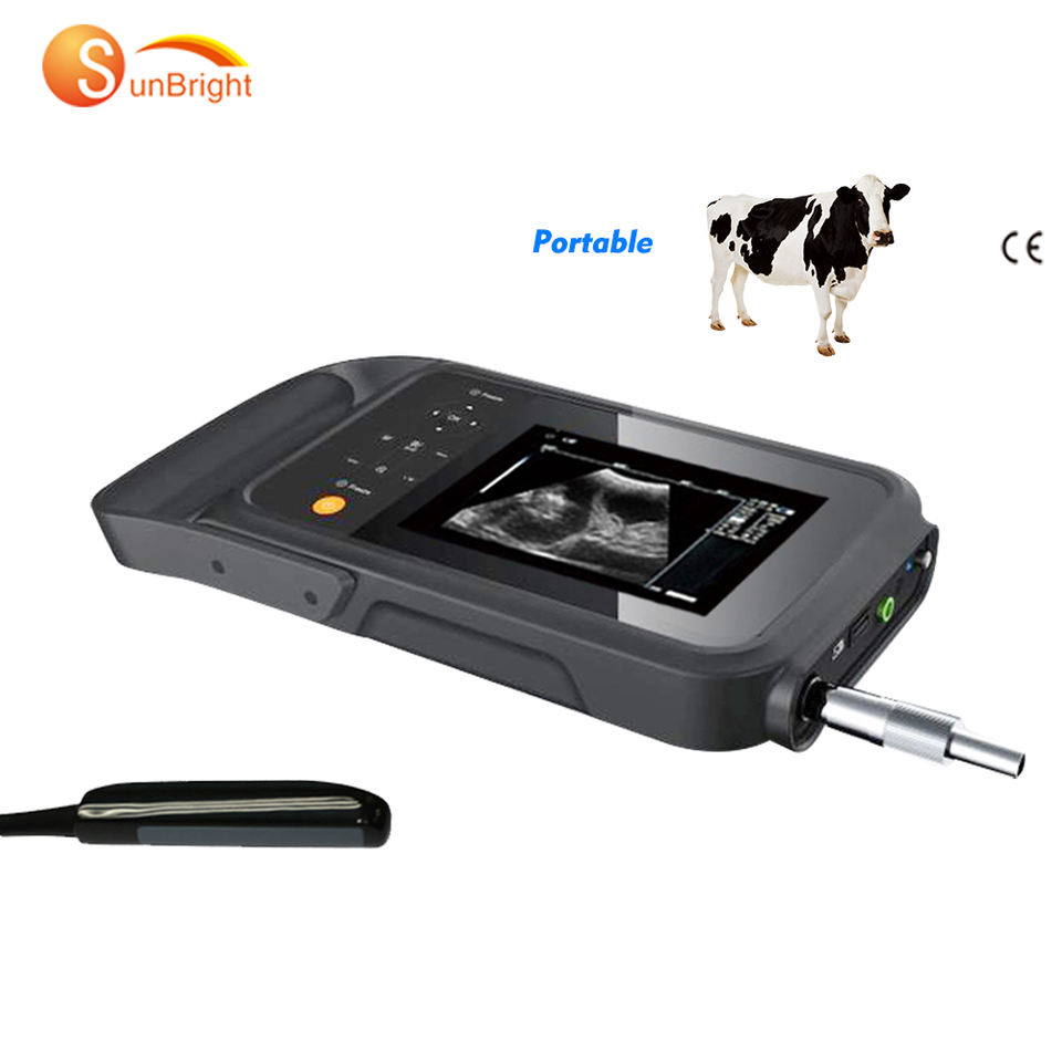 Portable Cow Veterinary Ultrasound Scanner Pig Pregnancy Test Sonar ...