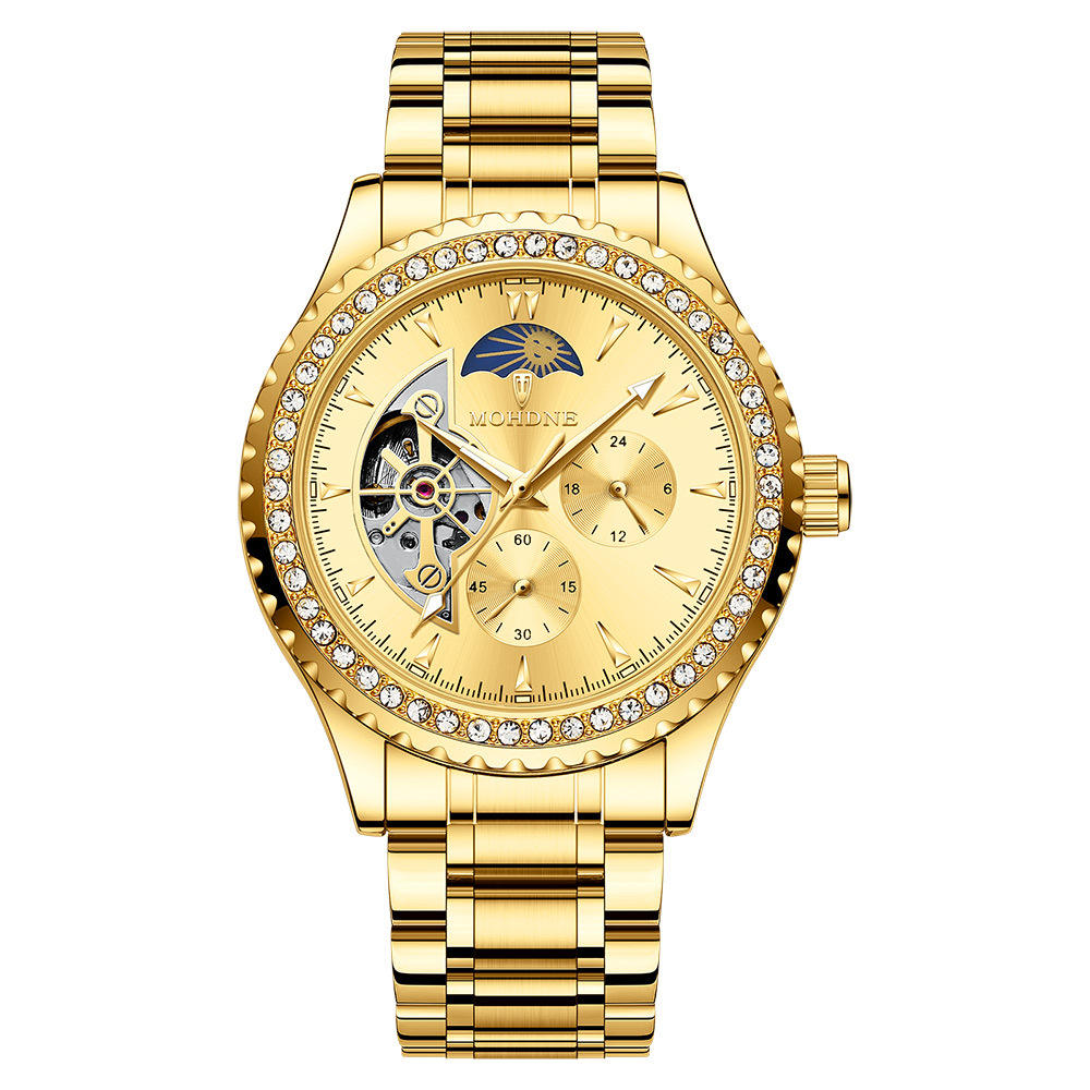 All gold-gold face-solid steel strip