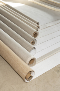 Bông/Linen Kết Cấu Tốt Nghệ Thuật Vải Tinh Khiết <span class=keywords><strong>100</strong></span>% Linen Không Sơn Sơn Dầu Vừa Acrylic Bức Tranh Vải Cuộn Cho Nghệ Sĩ Vẽ Tay - Product Image 6