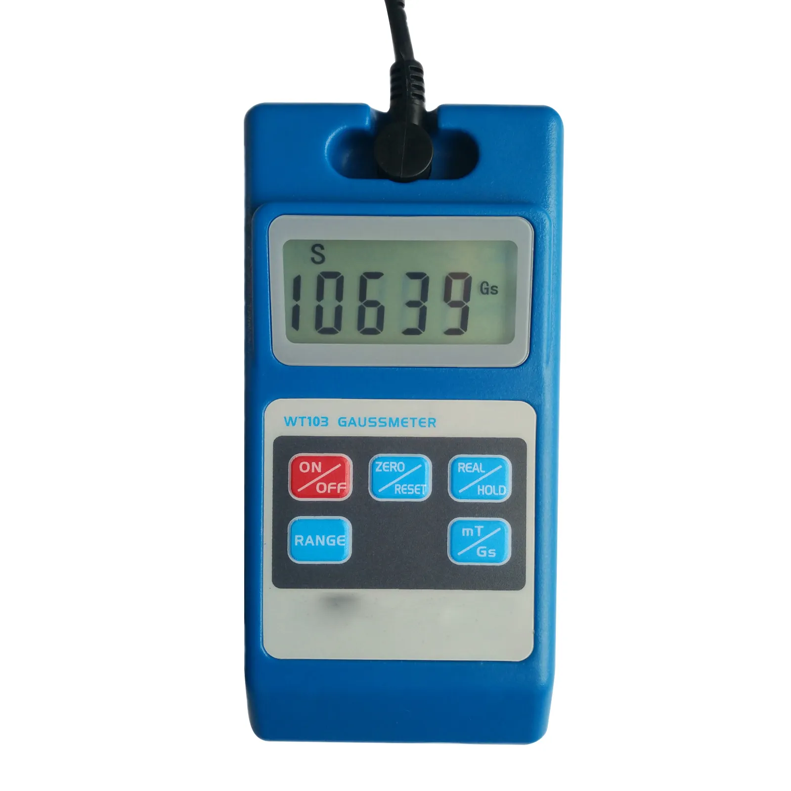 WT103 Digital Meter Permanent Magnet Material Surface Magnetic Field GS/MT