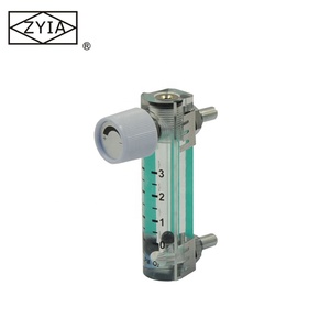 Débitmètre à zone variable en acier inoxydable de haute qualité ZYIA LZM-6T O2 pour oxygène vétérinaire, régulateur personnalisable OEM +/-1,5% - Product Image 5