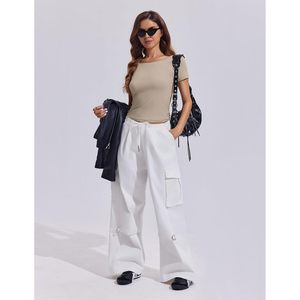 Camiseta Deportiva FOXA para Mujer, Cuello Redondo, Manga Corta, Transpirable, para Yoga, Gimnasio, Atlética, Spandex, Poliéster, Ajuste Básico - Product Image 4