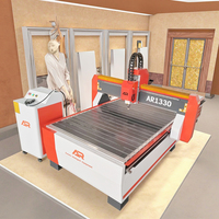 Haute Performance AR1325 1330 CNC bois routeur 4 * 8Ft porte en bois sculpture Machine pour usage domestique à vendre Europe avec CE