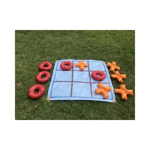 बच्चों के लिए कस्टम पूल खिलौने ग्रीष्मकालीन खिलौने गार्डन इन्फ्लैटेबल पीवीसी टिक टैक टो