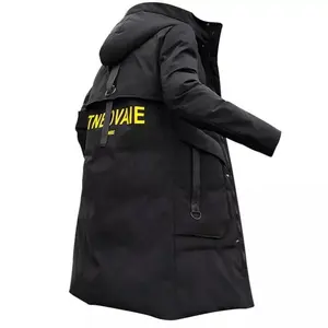 2022 yüksek kaliteli pamuk kış kapüşonlu yastıklı ceket Windbreak dolgu erkek ceket ve mont