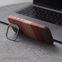 Étui de téléphone portable de luxe en fibre de carbone pour iPhone 15 16 Promax Plus, aspiration magnétique pour support d'objectif, protection PC