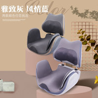 Coussin de massage pour chaise de bureau à pétrissage profond, masseur lombaire pour bureau, maison, siège de voiture, voyage, travail