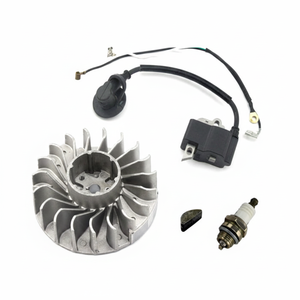 Bobina di accensione e candela con silenziatore compatibili per motoseghe Stihl MS361 MS341 - Product Image 2