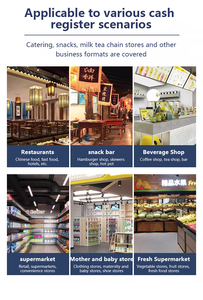 15-inch tất cả-trong-một POS thiết bị đầu cuối hệ thống màn hình cảm ứng Windows cho bán lẻ bệnh viện cửa hàng 4:3 tỷ lệ khía cạnh kinh doanh sử dụng 3-năm - Product Image 6