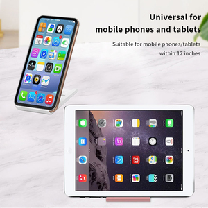 Giá đỡ điện thoại di động, máy tính bảng gấp gọn, có thể điều chỉnh, để bàn, linh hoạt, đóng hộp, dùng cho bàn làm việc - Product Image 4