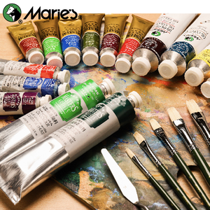<span class=keywords><strong>Marie</strong></span>'s Museum Series 40ml <span class=keywords><strong>Couleurs</strong></span> vives <span class=keywords><strong>de</strong></span> peintures à l'huile <span class=keywords><strong>de</strong></span> haute qualité Niveau C 21 <span class=keywords><strong>couleurs</strong></span> - Product Image 6