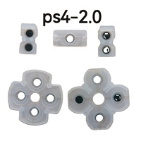Pour contrôleur PS4 bouton en caoutchouc conducteur JDS 001 011 030 040 050 pour tampons conducteurs PS4