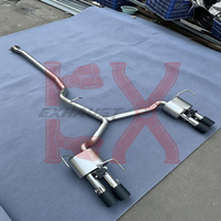Système d'échappement Catback en acier inoxydable adapté à la Subaru Impreza