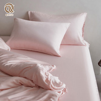 Vente en gros de draps doubles respirants de luxe de qualité supérieure 100% drap de lit en lyocell biologique naturel