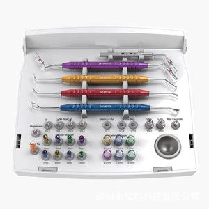 Kit de Herramientas Quirúrgicas para Implantes Dentales, Material PPSU, Operación Manual, Certificado CE, Color Blanco - Product Image 4