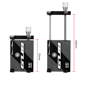 <span class=keywords><strong>Support</strong></span> de téléphone universel pour vélo de moto en alliage d'aluminium pour téléphone portable de 3.5 à 6.5 pouces (GUB 81) - Product Image 2