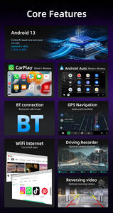 Autoradio Android 13 BQCC 7 pouces 2Din Quad/Octa Core avec Carplay WIFI GPS BT 4G Lecteur multimédia USB DSP 32EQ pour <span class=keywords><strong>Audi</strong></span> <span class=keywords><strong>A3</strong></span> 2003-2012 - Product Image 6