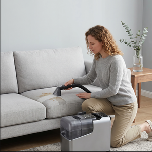 <span class=keywords><strong>Nettoyeur</strong></span> de tapis à <span class=keywords><strong>vapeur</strong></span> 1400W 220V portable 4-en-1, aspirateur humide et sec 1,8L pour le nettoyage des tissus de canapé, de sellerie et de sièges de voiture - Product Image 3