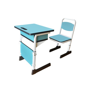 Student Desk And Chair Set MG K19 Iron Modern Minimalist School Furniture For Primary Students - Product Image 2