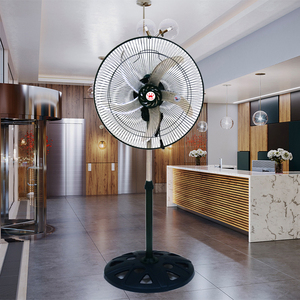 Chất Lượng Cao 18 Inch 5 Kim Loại Blades Điều Chỉnh Cực Tốc Độ Cao Mạnh Mẽ Thường Vụ Fan Đối Với Phòng - Product Image 2