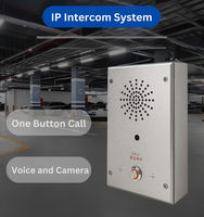 Terminal d'interphone IP ou 4G DH-X2 avec alarme à un clic, protocole SIP, en aluminium moulé sous pression, IA anti-agression pour campus, station d'appel d'urgence