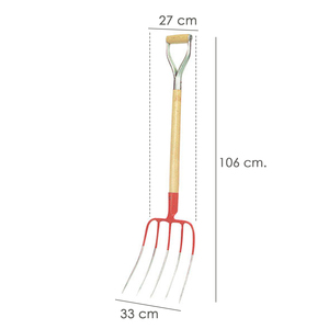 Forchetta con Manico e Anello 560 / 5 Punte - Product Image 1