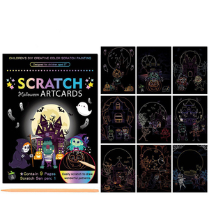 Smash regalo <span class=keywords><strong>de</strong></span> Halloween Dibujos animados rascar y dibujar <span class=keywords><strong>momia</strong></span> y murciélago dibujando este regalo para estudiantes <span class=keywords><strong>de</strong></span> jardín <span class=keywords><strong>de</strong></span> infantes - Product Image 5